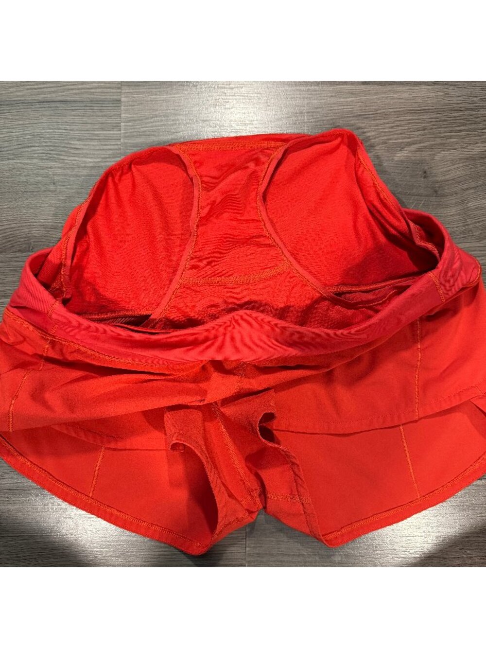 Lululemon Women's Speed Up Low-Rise Short 2.5" - Red - Picture 4 of 9